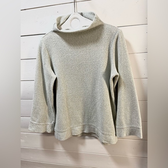 ANTHROPOLOGIE Saturday Sunday – Ellie Mock Neck Tunic Top – Size S – Mint - Picture 5 of 9